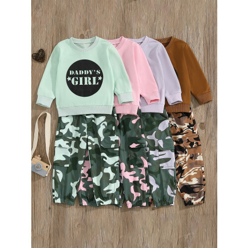 (4-5 Years, Green) Set de 2 de camuflaj. 2