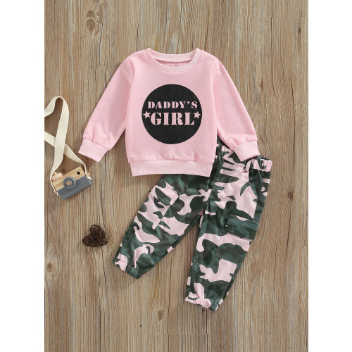 (4-5 Years, Pink) Set de 2 de camuflaj. 2