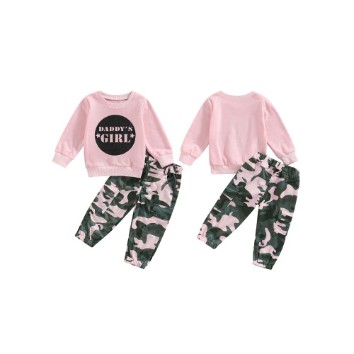 (4-5 Years, Pink) Set de 2 de camuflaj. 1