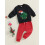 (2-3 Years, Red) Set de 2 pantaloni solizi. 5