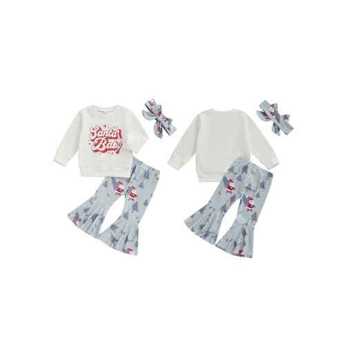 (6-12 Months, White) Completo natalizio per (3 pezzi). 1