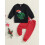 (2-3 Years, Red) Set de 2 pantaloni solizi. 4