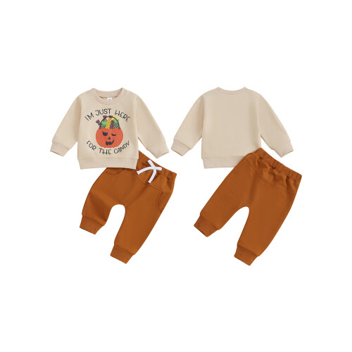 (6-12 Months, Khaki) Tacar Oíche Shamhna 2 phíosa 1