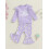 (6-12 Months, Purple) Conjunto de otoño (2 piezas). 5