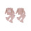 (3-6 Months, Pink) Set de haine 2 buc. 2
