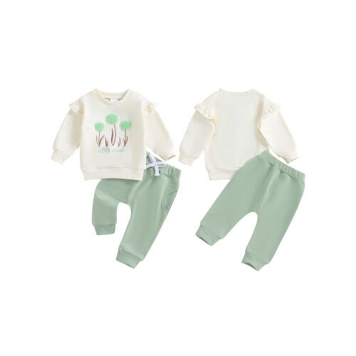 (3-6 Months, Green) Σετ για κορίτσια αξιαγάπητα ρούχα 1