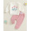 (2-3 Years, Pink) Σετ για κορίτσια αξιαγάπητα ρούχα 4