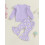 (18-24 Months, Purple) Conjunto de otoño (2 piezas). 6
