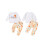 (2-3 Years, White) Set pantaloni copii, pantaloni lungi. 2