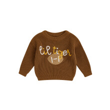 (12-18 Months, Brown) Kleinkinderpullover für Jungen lange Ärmel