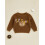 (12-18 Months, Brown) Φθινοπωρινό Πουλόβερ με και Πλεκτό 4