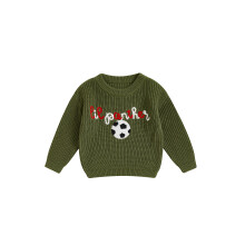 (12-18 Months, Dark Green) Kleinkinderpullover für Jungen lange Ärmel