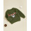 (12-18 Months, Dark Green) Φθινοπωρινό Πουλόβερ με και Πλεκτό 4