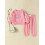 (6-12 Months, Pink) Ensemble pour fille taille élastique 6