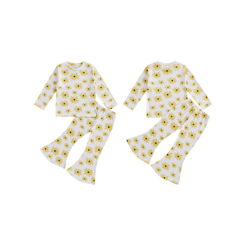 (3-4 Years, Yellow) Completo autunnale per due pezzi. 1