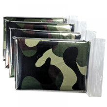 Emergency Mylar Thermal Blanket – Waterproof, Windproof, Sunshade, Space Blanket for Camping, Hiking, Survival, Bug Out (1pc)