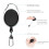 3 piezas de extractor retractor Zinger para pesca con mosca 2