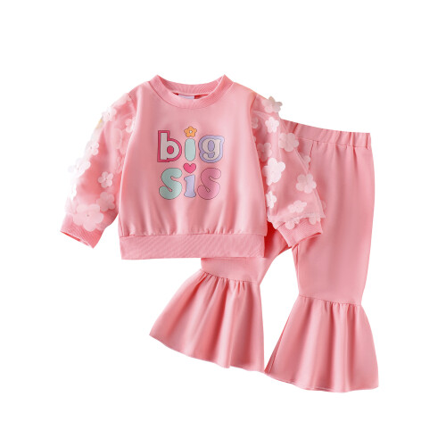 (12-18 Months, Pink) Herbstliches Outfit für elastischem Bund.