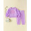 (6-12 Months, Purple) Σετ παντελονιών για αθλητικές δραστηριότητες. 6