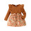 (6-12 Months, Coffee) Ensemble 2 pièces et boutons. 1