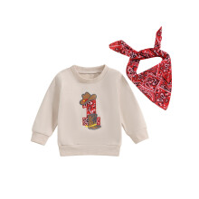 (12-18 Months, Khaki) Παιδικό μπλουζάκι γενεθλίων ρούχα φθινοπώρου