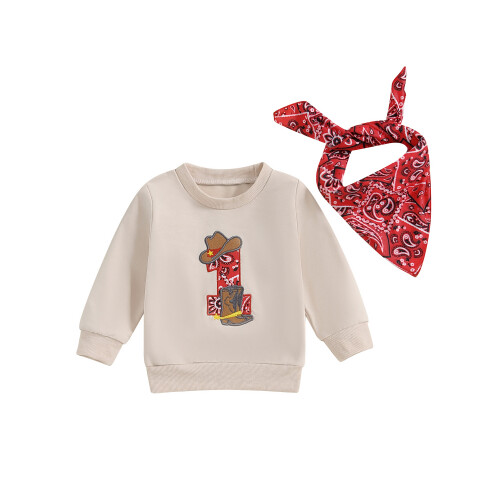 (12-18 Months, Khaki) Παιδικό μπλουζάκι γενεθλίων ρούχα φθινοπώρου