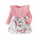 (6-12 Months, Red) Ensemble 2 pièces et boutons. 1