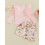 (18-24 Months, Pink) Ensemble 2 pièces et boutons. 6