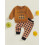 (2-3 Years, Dark Khaki) Σετ Halloween για καρό παντελόνια 13