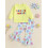 (3-4 Years, Yellow) Ensemble 3 pièces et bandeau. 3