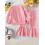 (12-18 Months, Pink) Herbstliches Outfit für elastischem Bund. 5