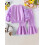 (6-12 Months, Purple) Φθινοπωρινή στολή για 2 τεμαχίων. 5