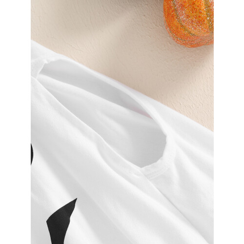 (2-3 Years, White) Παιδική κάπα Halloween πάρτι Cosplay 1