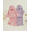 (18-24 Months, Pink) Σετ φούτερ με τεμάχια, φθινόπωρο/χειμώνα. 3
