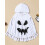 (2-3 Years, White) Παιδική κάπα Halloween πάρτι Cosplay 5