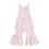 (6-12 Months, Pink) Παιδική φόρμα λουλούδια καθημερινή χρήση 1