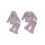 (18-24 Months, Purple) Conjunto de 2 e invierno. 2