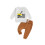 (12-18 Months, White) Completo autunnale per (2 pezzi). 1