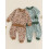 (6-12 Months, Brown) Set de haine 2 buc. 2