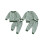 (0-6 Months, Green) Set de haine 2 buc. 2