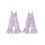 (18-24 Months, Purple) Παιδική φόρμα λουλούδια καθημερινή χρήση 2