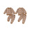(2-3 Years, Brown) Set de haine 2 buc. 2