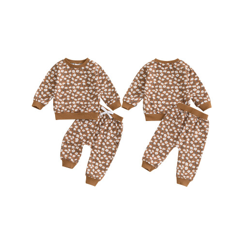 (2-3 Years, Brown) Set de haine 2 buc. 1