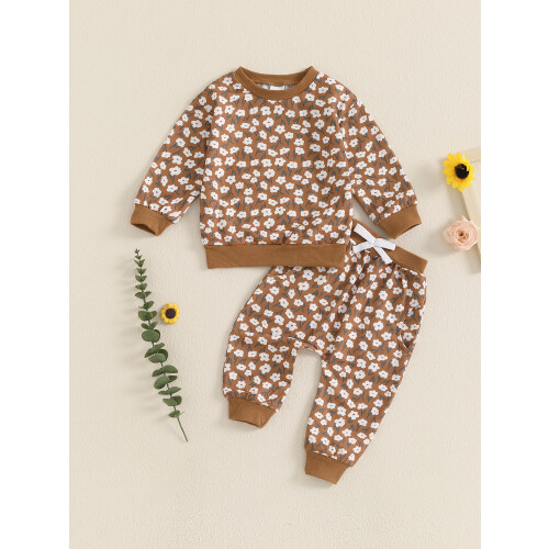(6-12 Months, Brown) Set de haine 2 buc. 2
