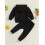 (18-24 Months, Black) Σετ Halloween για μακριά μανίκια 3