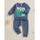 (3-6 Months, Blue) Σετ ρούχων 2 νήπια φθινοπωρινά 4