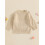 (18-24 Months, Khaki) Παιδικό Μονόχρωμο Πουλόβερ Ριμπ Πλεκτό 3