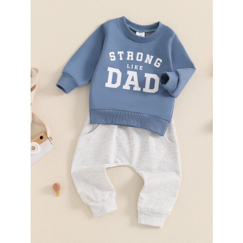 (3-6 Months, Blue) Φθινοπωρινή στολή για και τσέπες 2