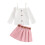 (18-24 Months, Pink) Conjunto de outono e festas. 1
