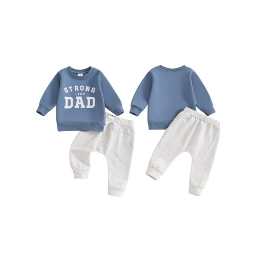 (3-6 Months, Blue) Φθινοπωρινή στολή για και τσέπες 1